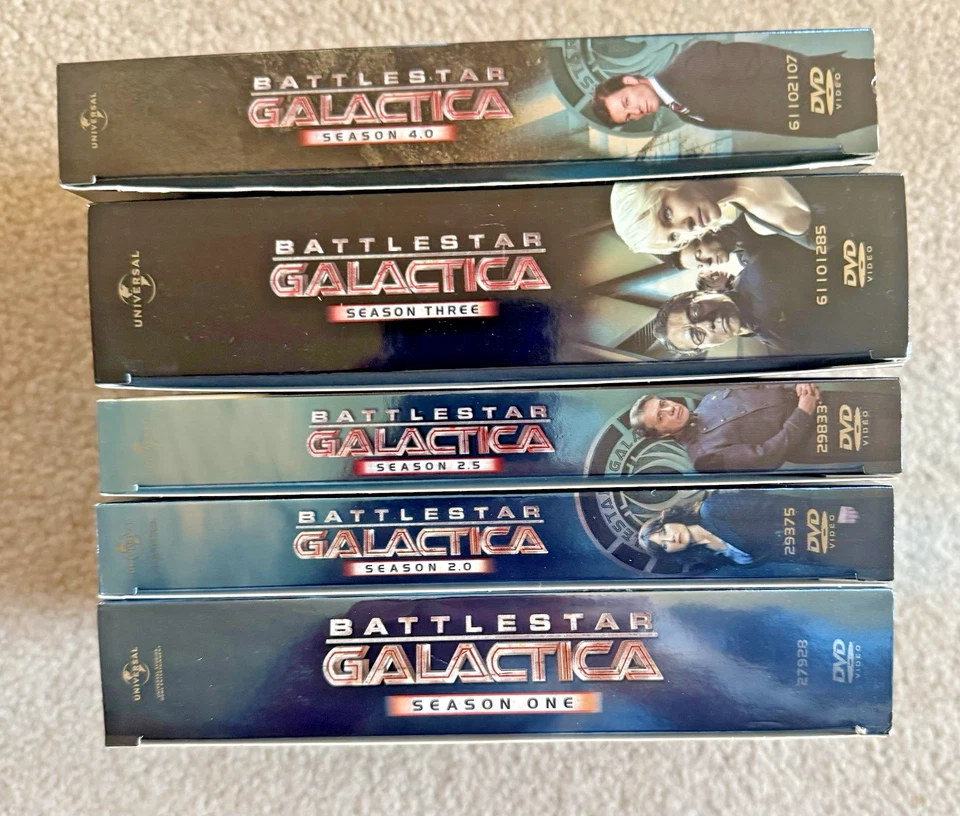 Battlestar Galactica Complete Series (2004), DVD Set (Seasons 1-4 + extras ) - Image 3 of 4