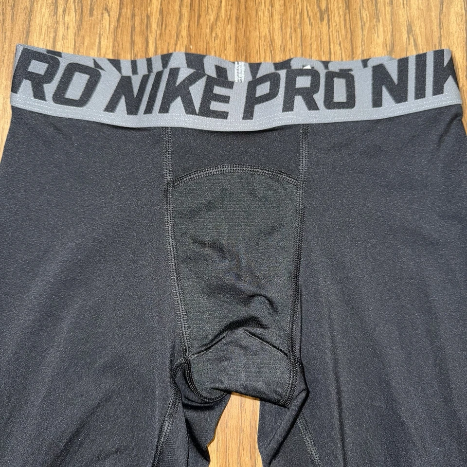 Детские тренировочные колготки Nike размер средний черные - Изображение 2 из 4