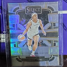 2024 WNBA Select Jackie Young Concourse Silver Prizm #38 Las Vegas Aces
