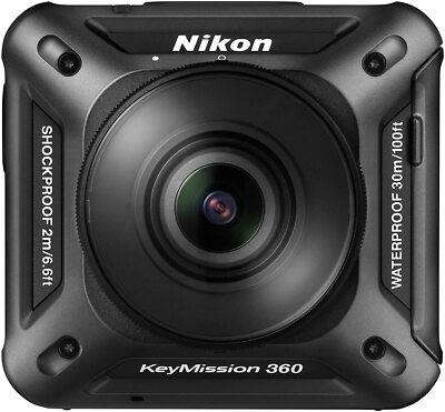Nikon Waterproof Action Camera KeyMission 360 BK Black KM360BK