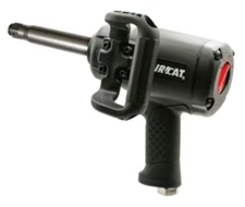 Aircat 1870-P-6 1" Drive Feather Light Pistol Impact Wrench With 6" Anvil