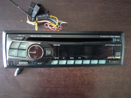 Autoradio Alpine CDM-9803 car CD receiver in-dash unit Full-DIN - Foto 5 di 14