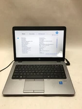 HP EliteBook 740 G1 14" Intel Core i5 NO RAM NO HDD/OS For Parts BAD LCD!!! - DW