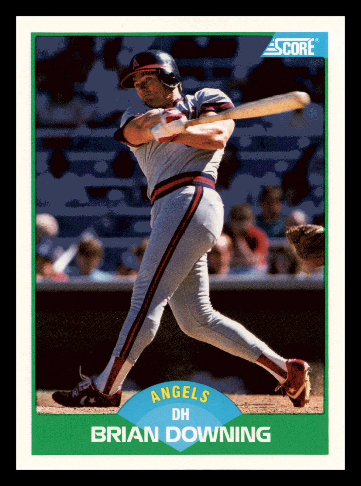 1989 Score Brian Downing  California Angels #76 Near Mint NM