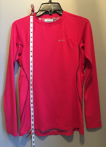 Columbia Omni Heat Base Layer Pink Long 