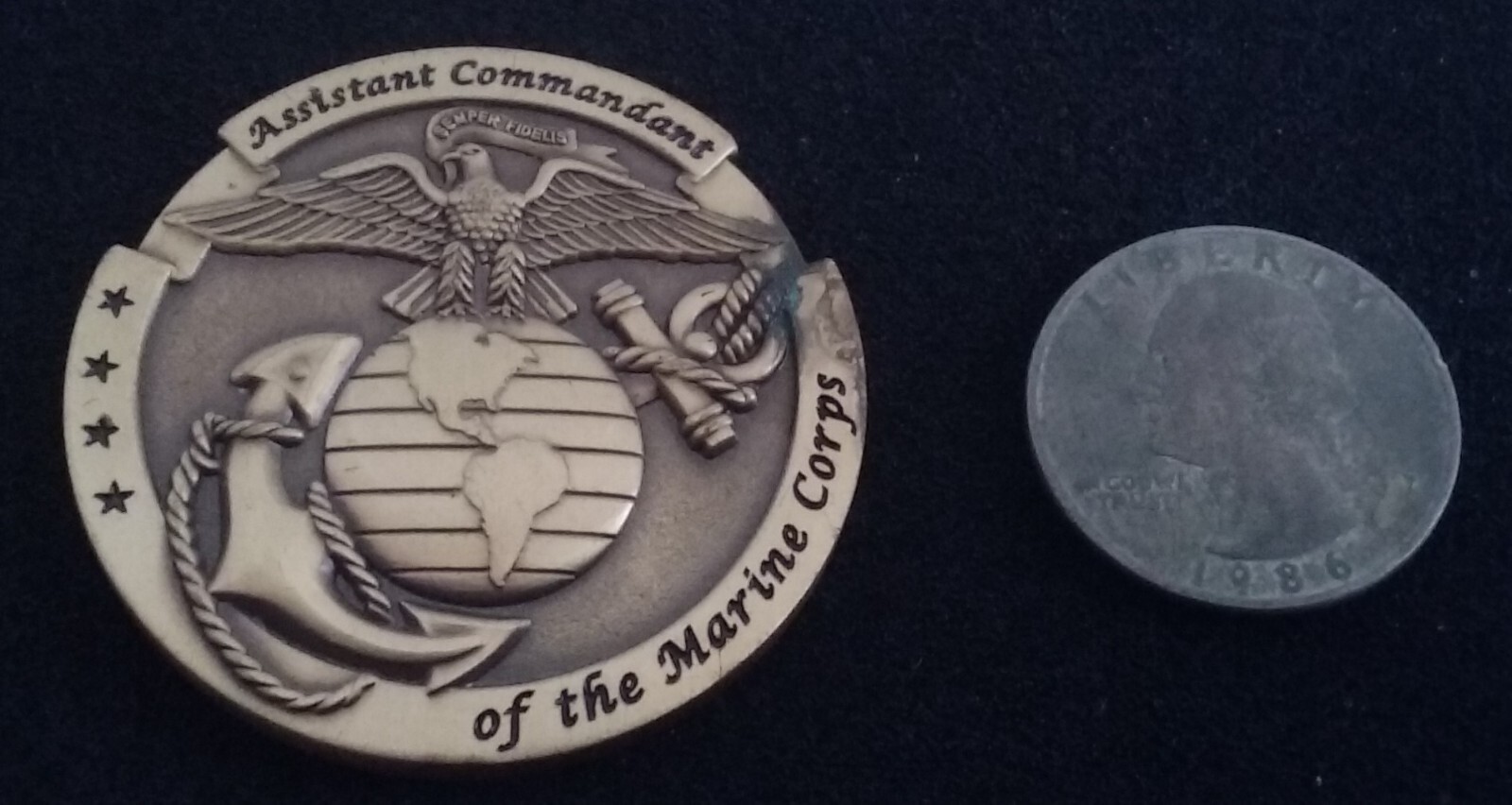 USMC 4 Star General Assistant Commandant Dunford Marine Corps Challenge ...