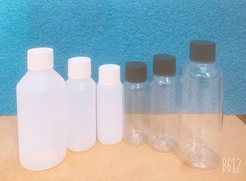 30ML 50ML 100ML PLASTIC BOTTLES NATURAL HDPE OR PET PLASTIC WITH SCREW CAPS UK