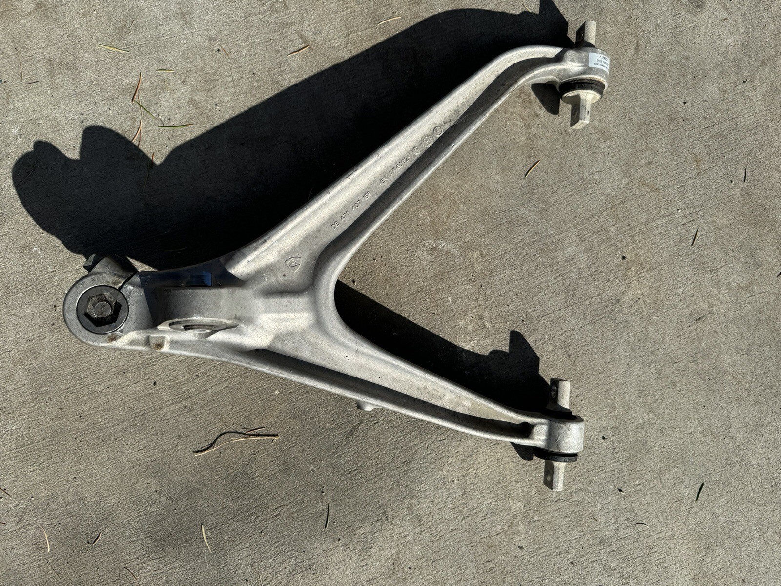 OEM Lamborghini Aventador Left Front Lower Control Arm 470407155