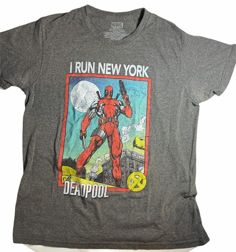 MARVEL DEADPOOL MENS GRAPHIC T SHIRT 