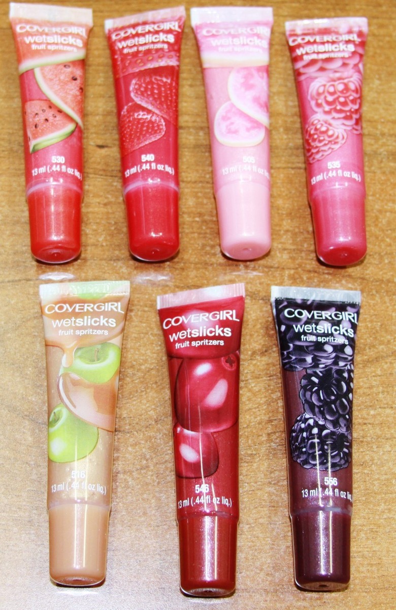 COVERGIRL WETSLICKS FRUIT SPRITZERS LIPGLOSS STRAWBERRY GUAVA