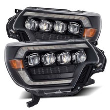 Alpharex For 12-15 Toyota Tacoma Nova Led Projector Headlights Black