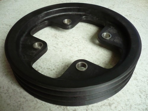 Hofmann GTE 2500 MTF 3000 Keilriemenscheibe groß Riemenscheibe Riemenrad Duolift - 第 1/3 張圖片