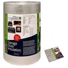 Lightweight Garage Door Insulation Quick to Install Stops Draughts Low-E
