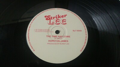 Hopeton James / Sugar Black   The Time Has Come / My First Love (Rare 12'' Vinyl)