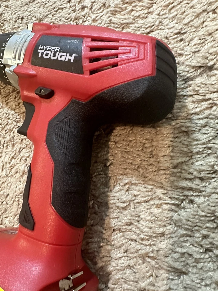 Hyper Tough 18V Cordless Drill 3/8" AQ75023G 10mm NO CHARGER NO BATTERY - Image 2 of 4