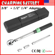Torque Wrench Adjustable Torque Wrench 3/8" Drive 3.69-44.25 ft.lb/5-60n.m