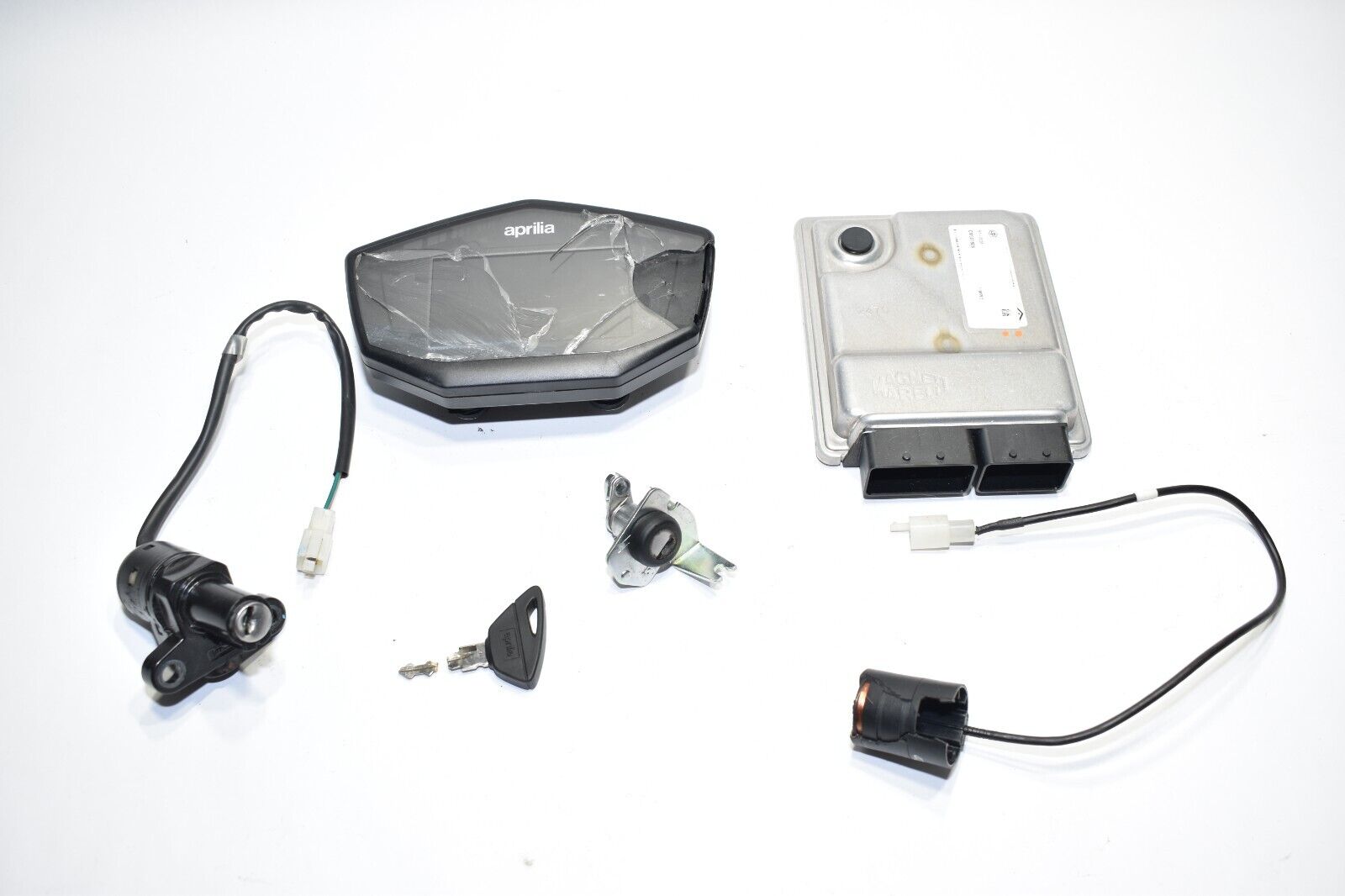 2021-2023 Aprilia RS660 Cdi ECU Speedometer Ignition Switch Key Lock Set