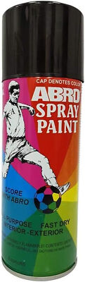 Abro Spray Paints For Multipurpose Use 8oz - Regular Red - Made In USA