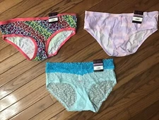 NWT NOBO No Boundaries Hipster Panties Size XL  (LOT OF 3 Hipsters)  (J1-5)