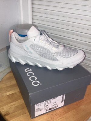 Ecco MX W Women s Size EU 38, 7-7-5 Shoes Universal 82026360330 White New In Box
