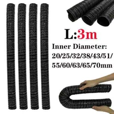 9.8FT Flexible Silicone Air Ducting High Temp Hot Cold Car Engine Intake Braking