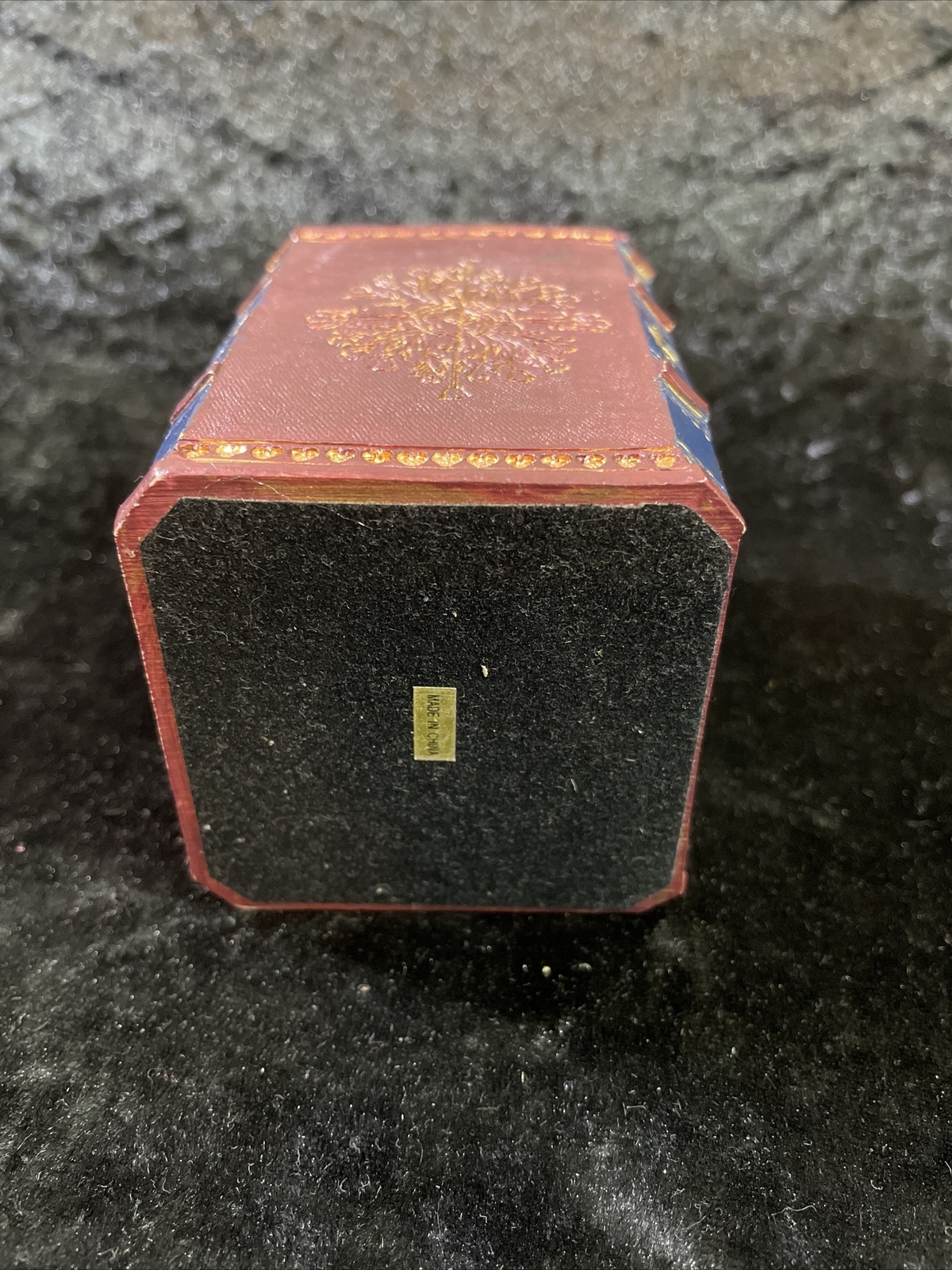 Executive Desk Pencil Cup - Resembles Antique Book - Heavy Ceramic