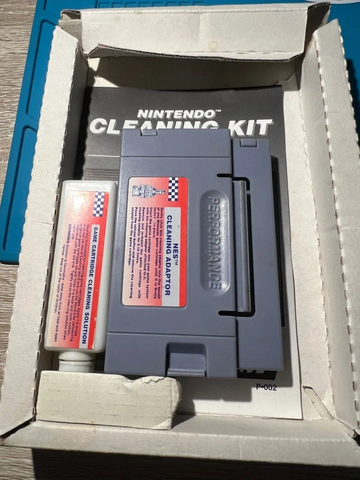 Performance Nintendo Cleaning Kit- Box, Instructions, Cleaning Fluid & Cartridge - Image 3 of 3