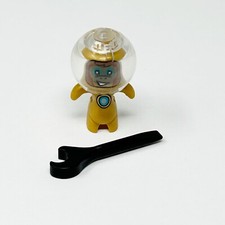 ALBERT Gold Suit Minifigure LEGO DREAMzzz 71475 Mr Ozs Space Car (drm037)