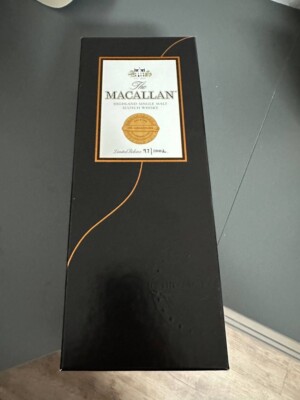 The Macallan Highland Single Malt Scotch Whiskey, Limited Release 97/1002.