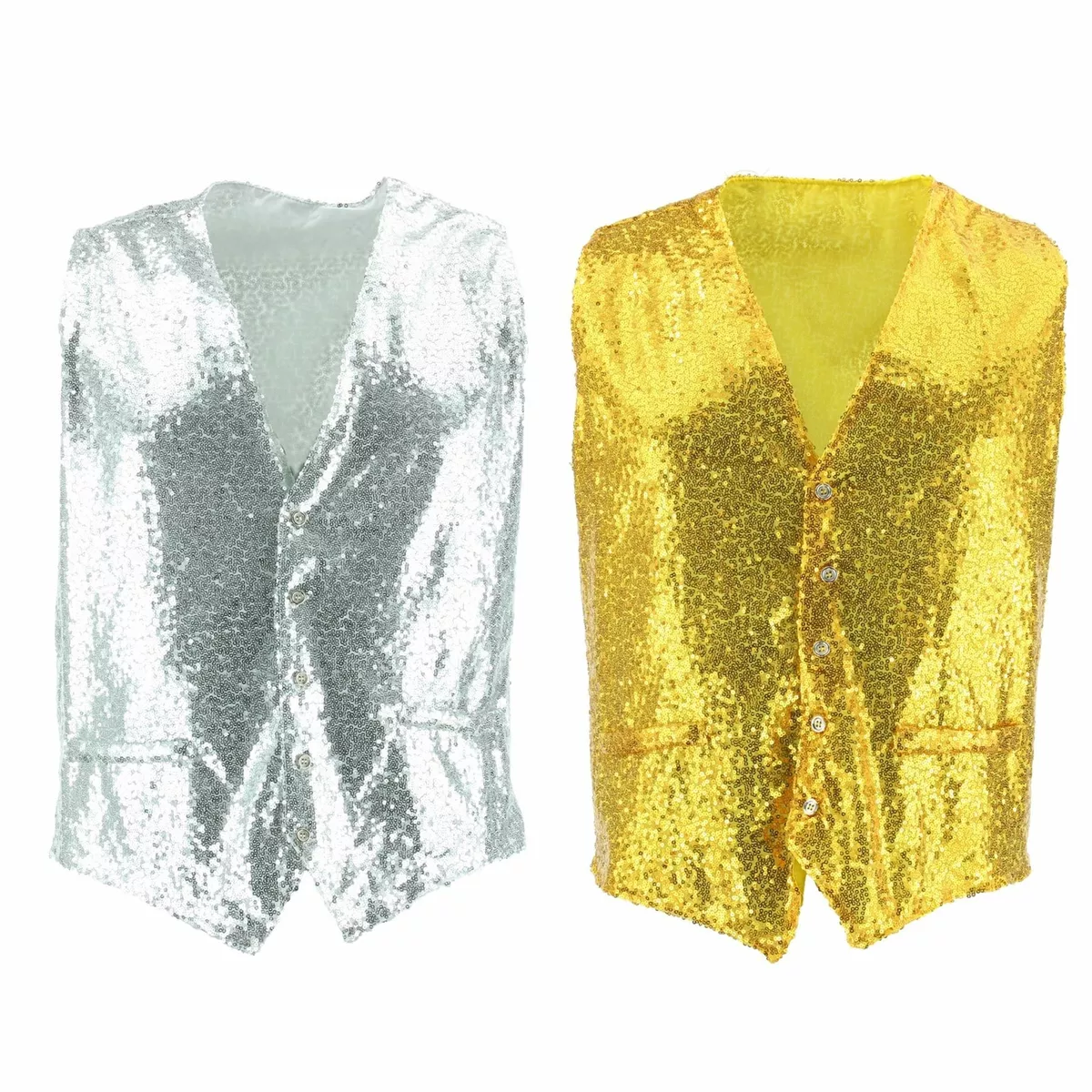 Sparkly waistcoat deals
