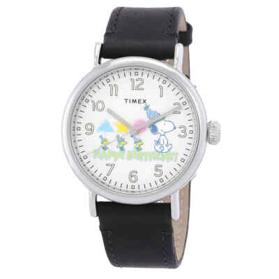 Timex Standard x Peanuts Snoopy Happy Birthday Quartz Men's Watch TW2V61000VQ