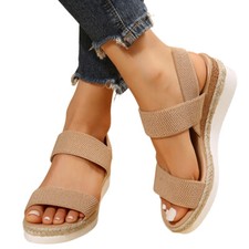 Beige Wedge Sandals for Women for sale Shop with Afterpay
