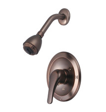 Olympia Faucets Single Handle Shower Trim Set Oil Rubbed Bronze T-2302-ORB