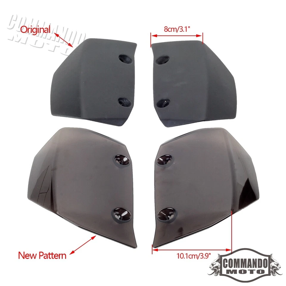 Parabrisas ensanchado lateral humo motocicleta para Harley Pan America 1250/S 2021-up - Imagen 4 de 4