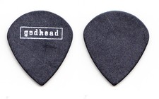 Godhead Jason C. Miller Black Teardrop Guitar Pick - 1990s Tours