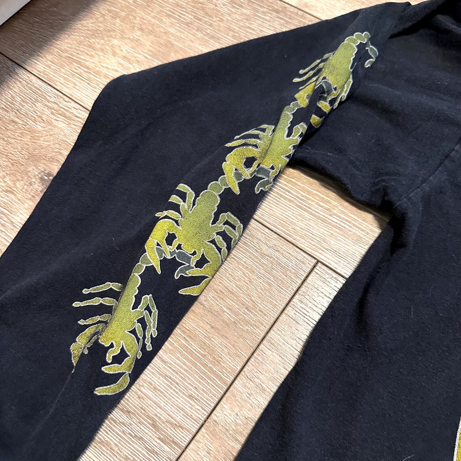 ALTRA 2010 Scorpions Y2K Band Tour nero maniche lunghe taglia large