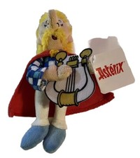 Troubadix Plüsch Lustige Troubadix Kuscheltier, 20cm hoch Asterix & Obelix