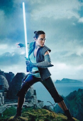 DAISY RIDLEY signed Autogramm 20x30cm STAR WARS in Person autograph ACOA