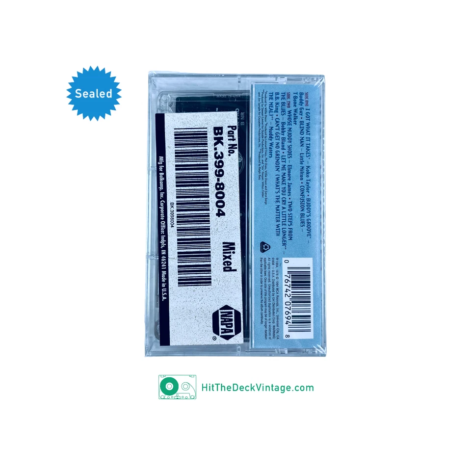 Blues Favorites Comp Cassette Tape Buddy Guy Koko Taylor Muddy Waters SEALED - Image 2 of 3