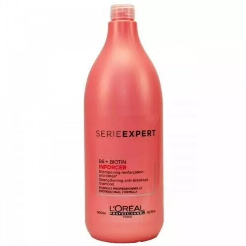 L'oreal Serie Expert Inforcer B6 + Biotin Shampoo 50.7 oz-BF - Picture 1 of 1