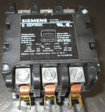 SIEMENS 42DF35AK DEFINITE PURPOSE CONTACTOR