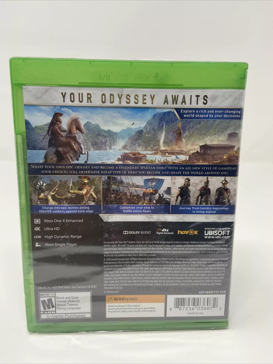 Assassin's Creed Odyssey Standard Edition - Xbox One