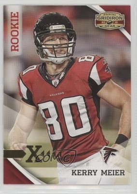2010 Panini Gridiron Gear Rookie Gold X's 53/100 Kerry Meier #213 Rookie RC 0af