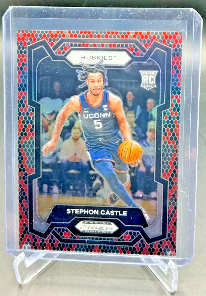 2024 Panini Prizm Draft Picks STEPHON CASTLE RC Snakeskin Prizm #17