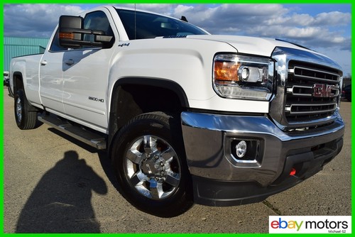 2018 GMC Sierra 2500 4X4 CREW K2500HD DIESEL SLE-EDITION(LONG BOX)