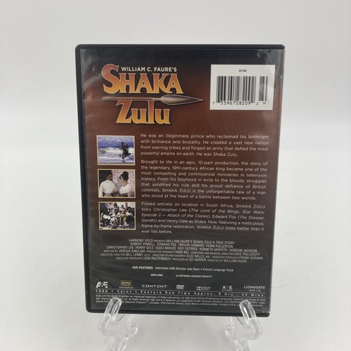 Shaka Zulu (DVD, 2012, 4-Disc Set) William C. Faure Epische Geschichte des Kriegerkönigs - Bild 2 von 5