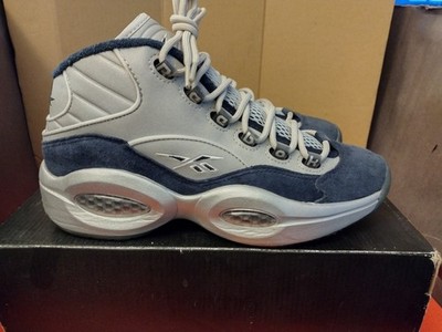 Reebok Question Mid Mens 8 Basketball Shoes Sneakers Dallas Cowboys 2020