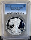 2014-W 1oz Silver American Eagle PCGS PR69DCAM