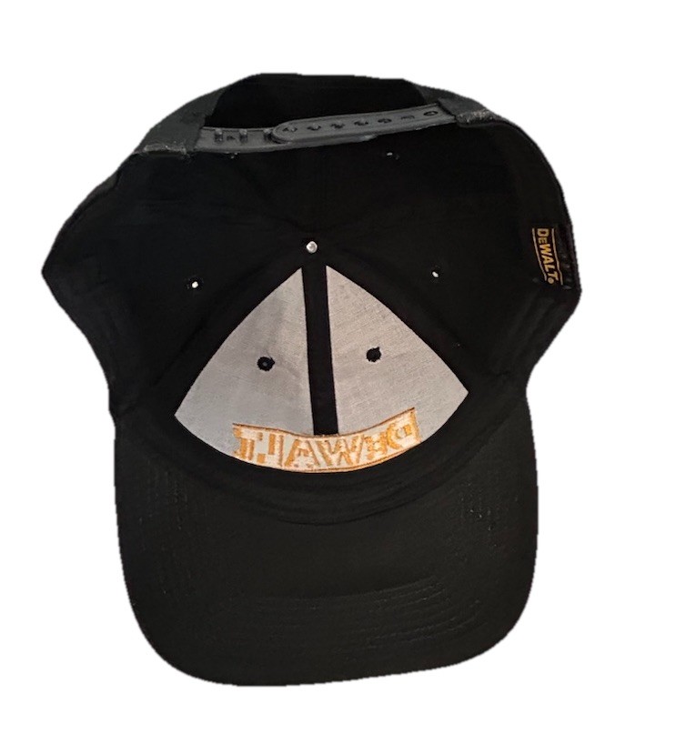 DEWALT Snap Back Hat  Cap Tools Adjustable Black - image 8