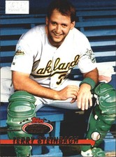 1993 Topps Stadium Club First Day Issue #208 Terry Steinbach Oakland A's